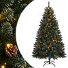 vidaXL Sapin de No&euml;l artificiel 300 LED 180 cm