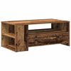vidaXL Table basse Bois Ancien 102 x 55 x 43,5 cm Bois d'ing&eacute;nierie