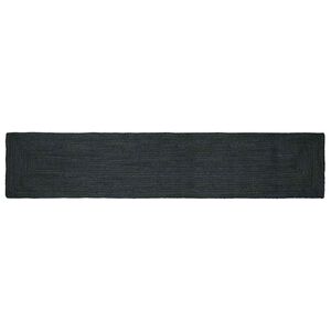 vidaXL Tapis de surface Rectangulaire Gris fonc&eacute; 60 x 400 cm Jute