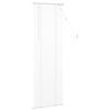 vidaXL Store V&eacute;nitien R&eacute;glable Blanc 150 x 40 cm PVC