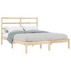 vidaXL Cadre de lit sans matelas 120x200 cm bois de pin massif