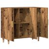 vidaXL Buffet vieux bois 90x34x80 cm bois d'ingénierie