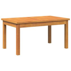 vidaXL Table basse Huile Naturelle Bois d'Acacia Massif