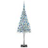 vidaXL Sapin de Noël avec 300 LED Blanc 180 cm PE et Acier