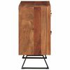 vidaXL Armoire à tiroirs marron miel 70x35x70 cm bois massif d'acacia