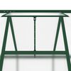 vidaXL Serre avec cadre de base vert 334x169x202 cm aluminium