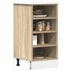 vidaXL Meuble bas "Riga" Ch&ecirc;ne Sonoma 40&nbsp;x&nbsp;44,5&nbsp;x&nbsp;81,5&nbsp;cm Bois d'ing&eacute;nierie