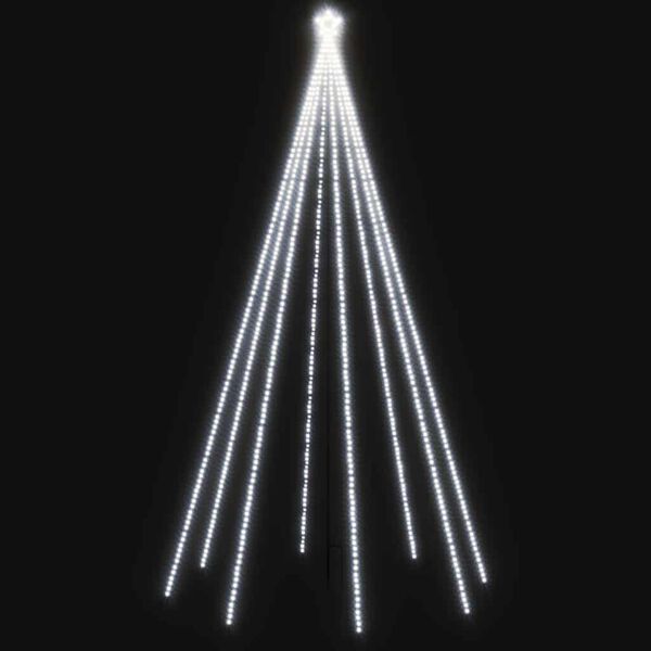 vidaXL Lumi&egrave;res d'arbre de No&euml;l Int&eacute;rieur/Ext&eacute;rieur 400 LED 2,5 m