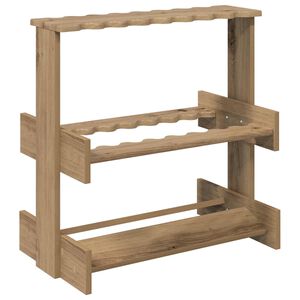 vidaXL Support de queue de billard Bois d'ing&eacute;nierie 60 x 35 x 60 cm