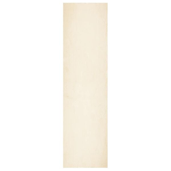 vidaXL Tapis de surface HUARTE Cr&egrave;me 300 x 80 cm Polyester
