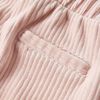 Pantalons pour enfants velours côtelé rose clair 116