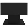 vidaXL Table basse noir 103,5x50x44,5 cm bois d'ing&eacute;nierie