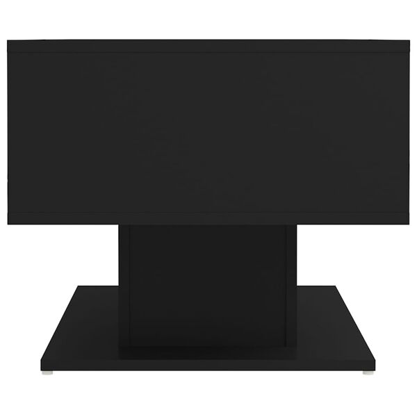 vidaXL Table basse noir 103,5x50x44,5 cm bois d'ing&eacute;nierie