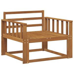 vidaXL Sofa de milieu ext&eacute;rieur Naturel