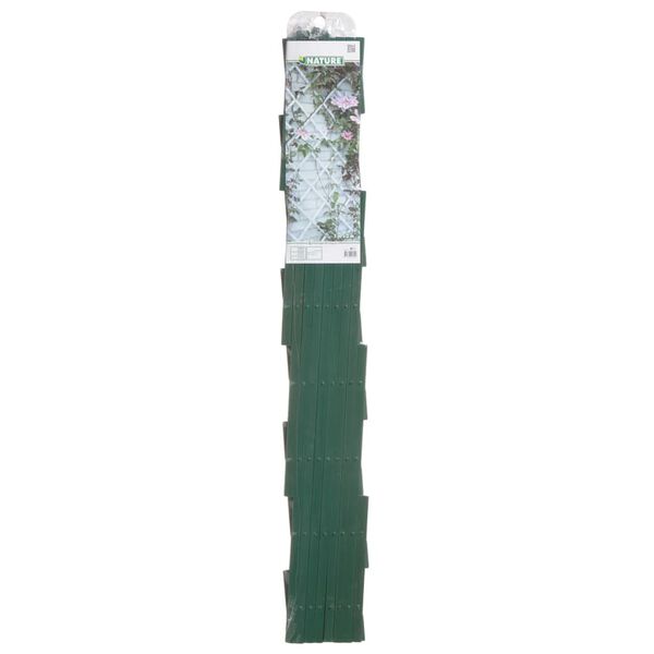 Nature Palissade de jardin 100 x 200 cm PVC Vert