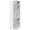 vidaXL Armoire réfrigérée "Lyon" Gris béton 60 x 57 x 207 cm Bois d'ingénierie