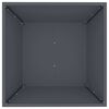 vidaXL Cache-pot de jardin 5 pcs Anthracite 50 x 50 x 15 cm