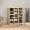 vidaXL Cabinet &agrave; chaussures Ch&ecirc;ne Sonoma 77,5 x 30 x 83,5 cm