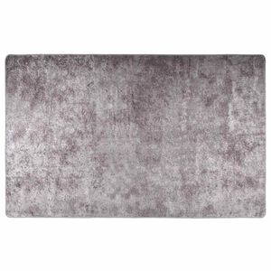 vidaXL Tapis lavable 160x230 cm gris