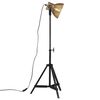 vidaXL Lampadaire 25 W laiton antique 35x35x65/95 cm E27