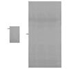 vidaXL Set de serviettes de sport 2 pcs Gris fonc&eacute; tissu
