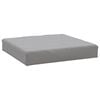 vidaXL Coussins de palette lot de 2 gris tissu oxford