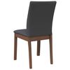 vidaXL Chaises &agrave; manger coussins 2 pcs marron bois massif caoutchouc