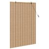 vidaXL Store enrouleur avec des rideaux Nature 100 x 160 cm Bambou