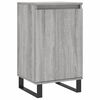 vidaXL Buffet sonoma gris 40x35x70 cm bois d'ing&eacute;nierie