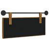 vidaXL T&ecirc;te de lit suspendue Marron 110 x 55 x 7 cm Velours