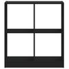 vidaXL Bibliothèque noir 68,5x32x75 cm bois d'ingénierie