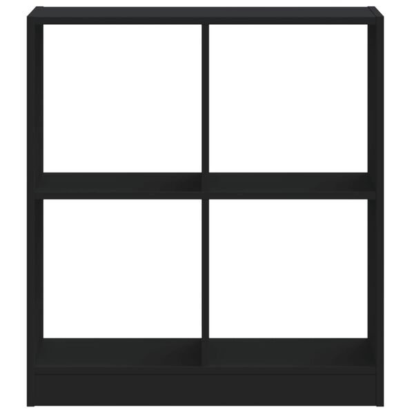 vidaXL Bibliothèque noir 68,5x32x75 cm bois d'ingénierie