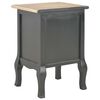 vidaXL Tables de chevet 2 pcs Noir 35x30x49 cm MDF