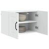 vidaXL Armoire de cuisine 2 pcs Blanc brillant 60 x 31 x 40 cm