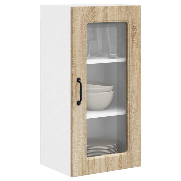 vidaXL Armoire de cuisine Kalmar Ch&ecirc;ne Sonoma 40 x 31 x 80 cm