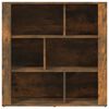 vidaXL Buffet Chêne fumé 80x30x80 cm Bois d'ingénierie