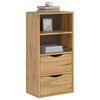 vidaXL Armoire latérale avec tiroirs ODDA 40x24x79 cm bois massif pin
