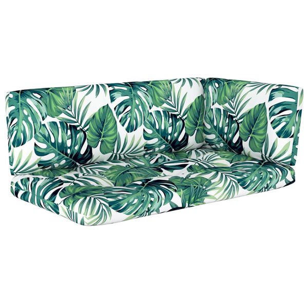 vidaXL Salon de jardin palette 6pcs avec coussins Bois de pin impr&eacute;gn&eacute;