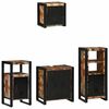vidaXL Ensemble de mobilier de salle de bain 4 pi&egrave;ces