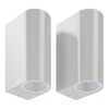 vidaXL Applique murale d'ext&eacute;rieur 2 pcs