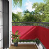vidaXL &Eacute;cran de balcon Bordeaux 75 x 200 cm Oxford alu enduit de PU