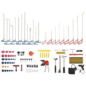vidaXL Kit d'outils de d&eacute;bosselage sans peinture 89 pcs