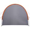vidaXL Tente de rangement gris et orange imperméable