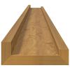 vidaXL &Eacute;tag&egrave;re Murale 4 pcs Beige 115 x 9 x 3 cm Bois d'ing&eacute;nierie