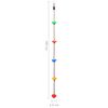 vidaXL Corde d'escalade avec plates-formes 200 cm