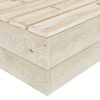 vidaXL Tables de jardin 2 pcs 60x60x30 cm Bois d'épicéa imprégné