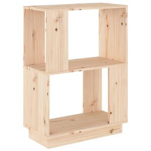 vidaXL Biblioth&egrave;que/S&eacute;parateur de pi&egrave;ce 51x25x70 cm Bois de pin solide