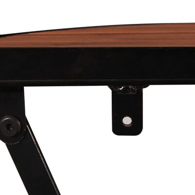 vidaXL Table de bistro 85 x 43 x 75 cm Bois d'acacia massif