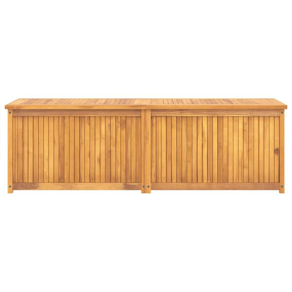 vidaXL Bo&icirc;te de jardin 175x50x55 cm Bois massif de teck