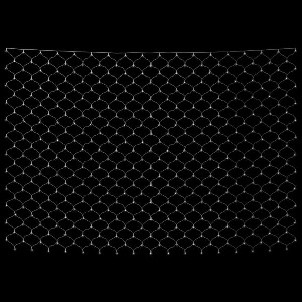 vidaXL Filet lumineux blanc froid de No&euml;l 4x4 m 544 LED Int/ext